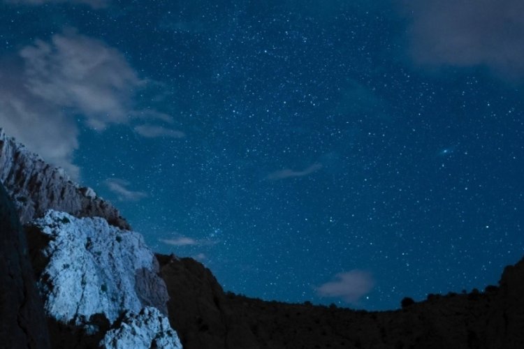 Erzincan'da yıldızların g&ouml;rsel ş&ouml;leni