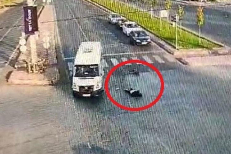 Kayseri'de skuter kullanan gencin feci &ouml;l&uuml;m&uuml;!