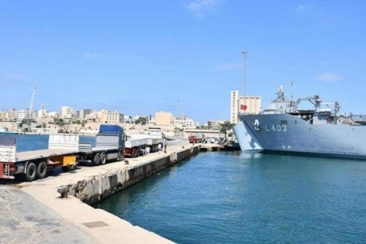 MSB duyurdu: Libya'ya yeni yardım malzemeleri g&ouml;nderildi
