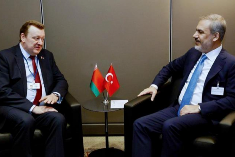 Bakan Fidan, Belarus Dışişleri Bakanı ile g&ouml;r&uuml;şt&uuml;