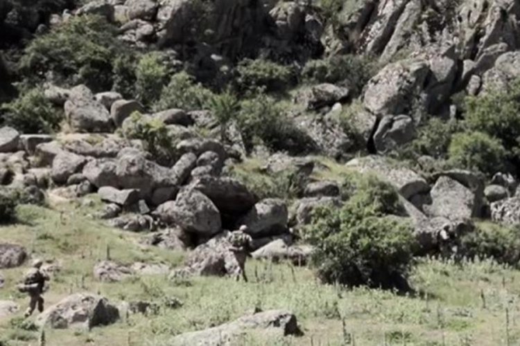 Yakalanacaklarını anlayan 2 PKK'lı teslim oldu