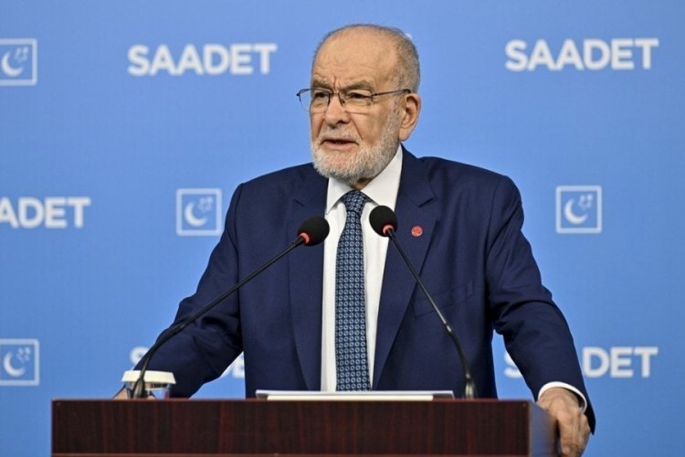 Temel Karamollaoğlu baston kullanmaya başladı