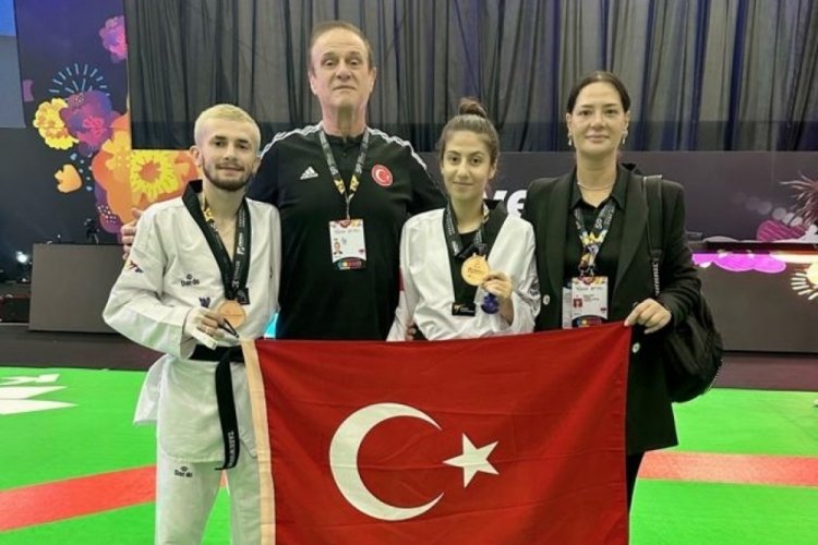 Milli para tekvandoculardan D&uuml;nya Şampiyonası'nda 2 bronz madalya