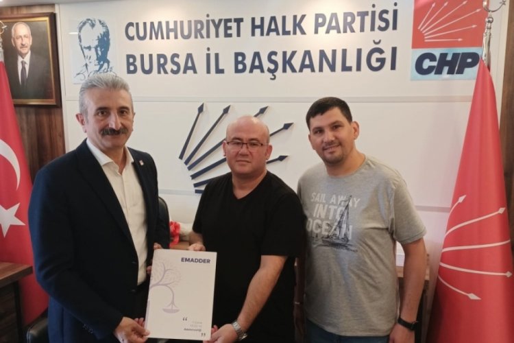 EMADDER Bursa İl'den  Nihat Yeşiltaş'a ziyaret