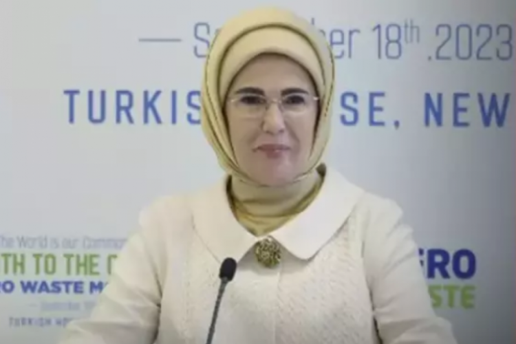 Emine Erdoğan'dan 'Sıfır Atık' diplomasisi