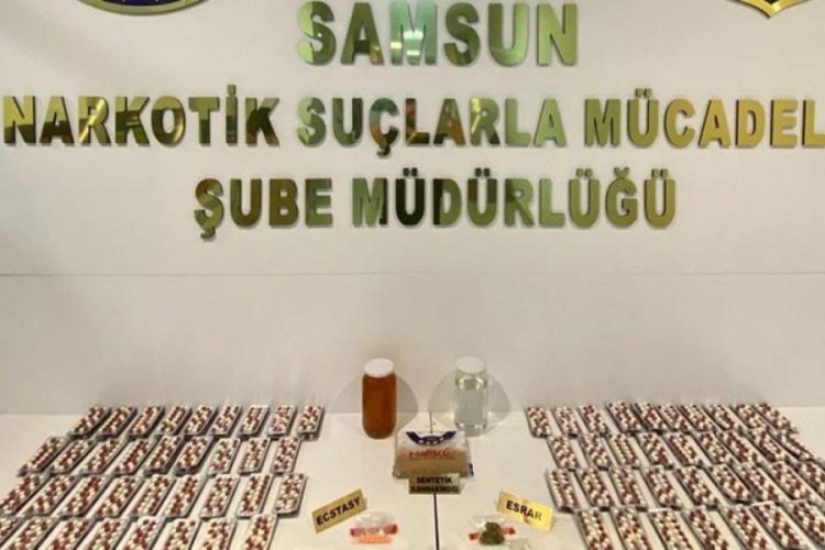 Samsun'da 4 h&uuml;k&uuml;ml&uuml; yakalandı, 16 kişiye işlem yapıldı