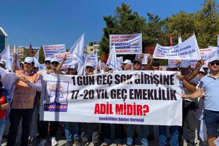 EMADDER İstanbul: Bir g&uuml;n farkla bedeli 17-20 yıl fazla &ccedil;alışmayı hak etmiyoruz