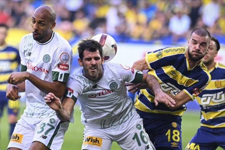Ankarag&uuml;c&uuml;, Konyaspor'la 1-1 berabere kaldı