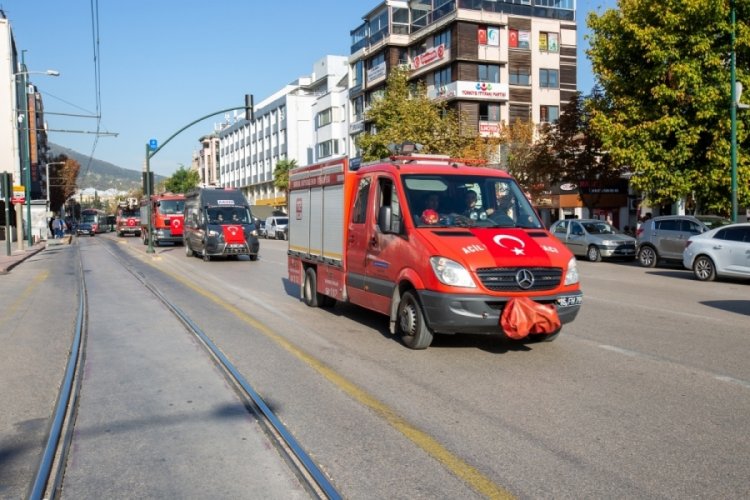 Bursa B&uuml;y&uuml;kşehir İtfaiye teşkilatının 309 yaşını kutluyor
