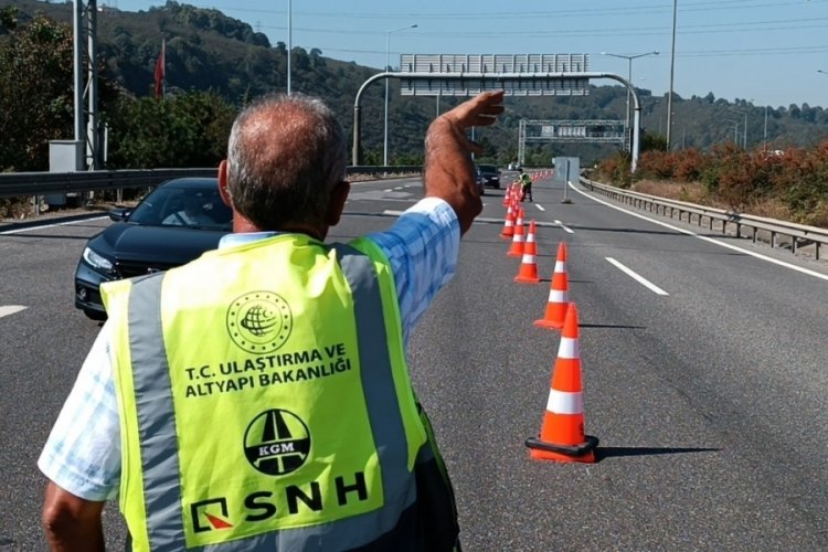 Anadolu otoyolu 45 g&uuml;n s&uuml;recek &ccedil;alışma nedeniyle trafiğe kapatıldı!