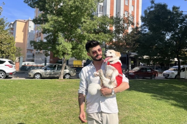 Eskişehir'de k&ouml;peği fel&ccedil; kalan gen&ccedil; M&uuml;sl&uuml;man oldu