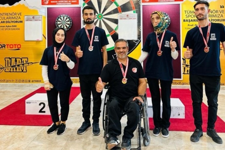 Engelsiz dartta Bursa r&uuml;zgarı
