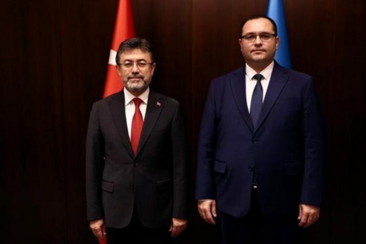 Bakan Yumaklı, Azerbaycanlı mevkidaşı Memmedov ile g&ouml;r&uuml;şt&uuml;