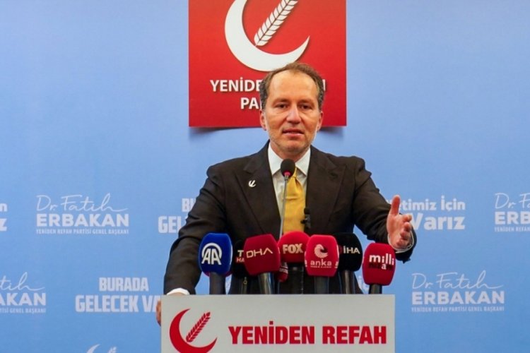 Yeniden Refah Partisi Bursa'da Başkanlık divanı belli oldu!