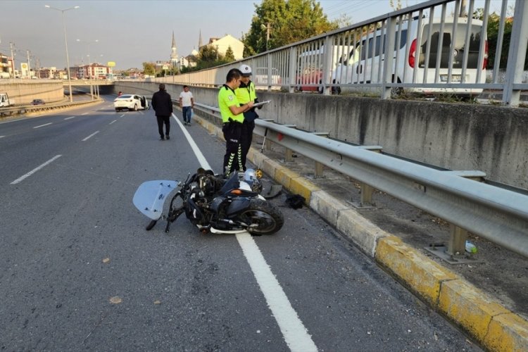 A car crashed into a motorcycle in Düzce!  1 dead – Current News