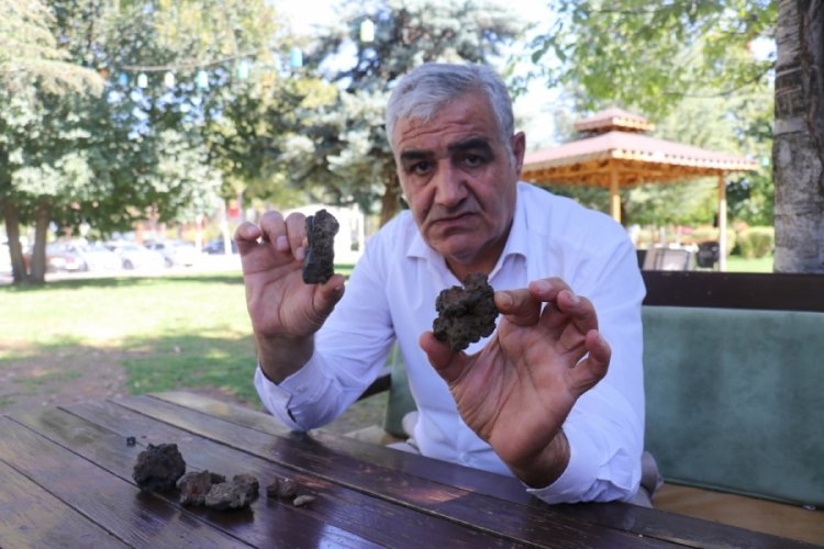 Malatya'da mantar toplarken keşfedilen gizemli taşlar