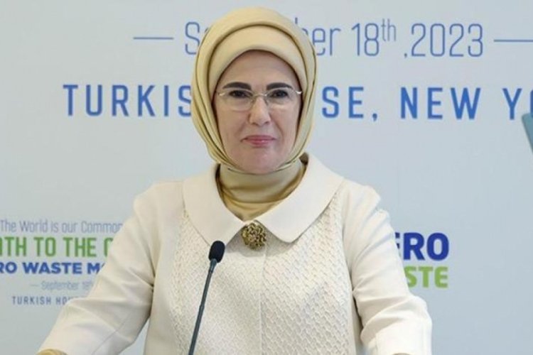 Emine Erdoğan'dan 'Sıfır Atık' paylaşımı: T&uuml;rkiye d&uuml;nyada &ouml;nc&uuml; konumda