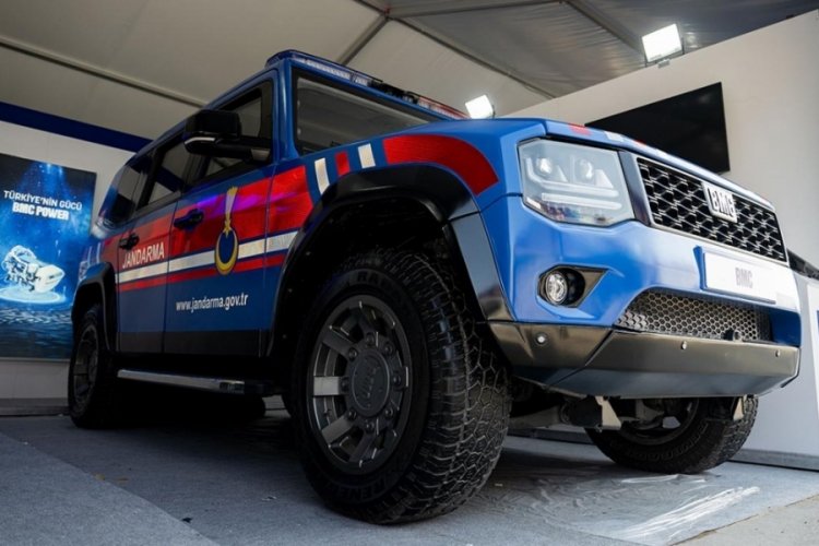 Jandarmanın yerli SUV aracı ilk kez ortaya &ccedil;ıktı
