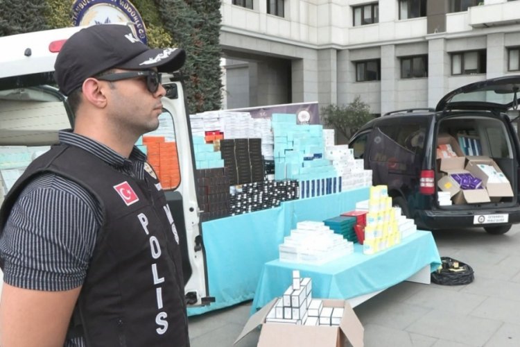 İstanbul'da binlerce botoks ilacı ele ge&ccedil;irildi