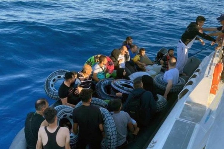 Muğla'da 111 d&uuml;zensiz g&ouml;&ccedil;men yakalandı