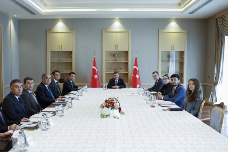 Cevdet Yılmaz, &Ouml;zbekistan Dışişleri Bakanı Saidov'u kabul etti