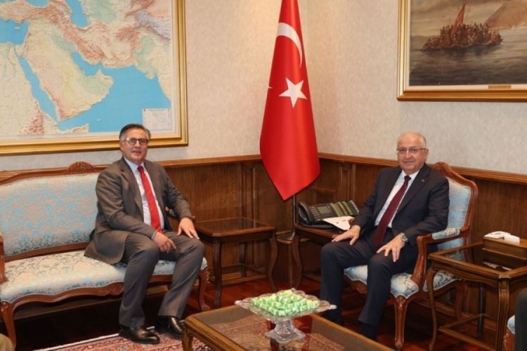 Bakan G&uuml;ler, Romanya'nın Ankara B&uuml;y&uuml;kel&ccedil;isi Tinca'yı kabul etti