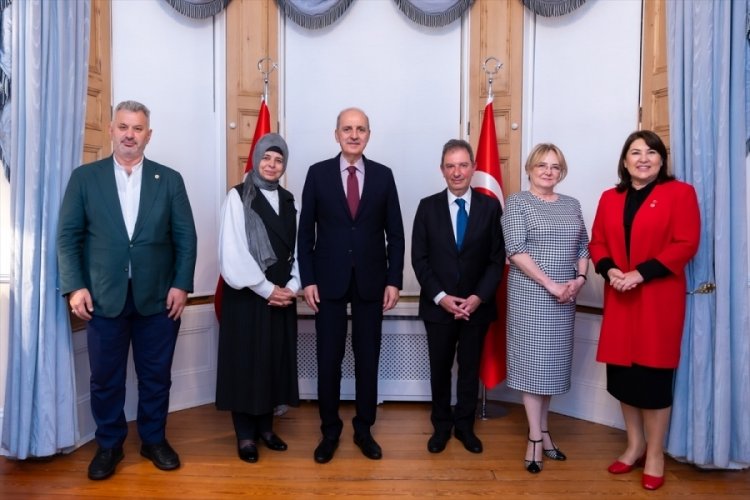 TBMM Başkanı Numan Kurtulmuş Dublin'de