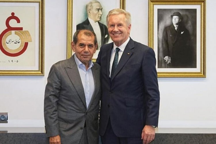 Başkan Dursun &Ouml;zbek, Almanya'nın 10. Cumhurbaşkanı Christian Wulff'u ağırladı