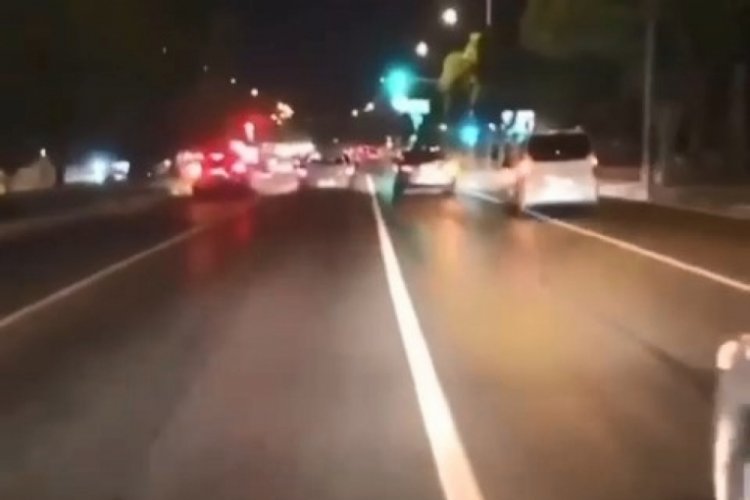 Bursa'da &ouml;l&uuml;m&uuml;ne makas! Amat&ouml;r kameralar yansıdı