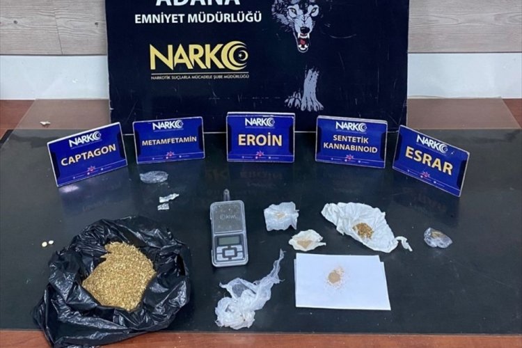 Adana'da uyuşturucu operasyonu! 3 ş&uuml;pheli tutuklandı