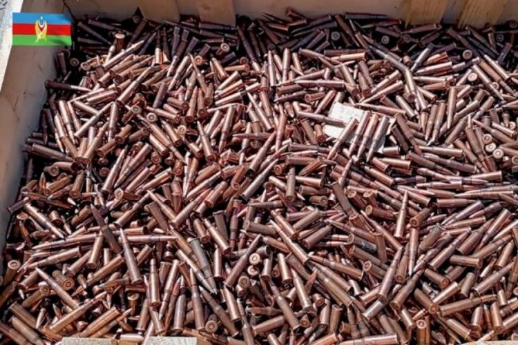 Azerbaycan ordusu, Karabağ'da mayınları temizliyor