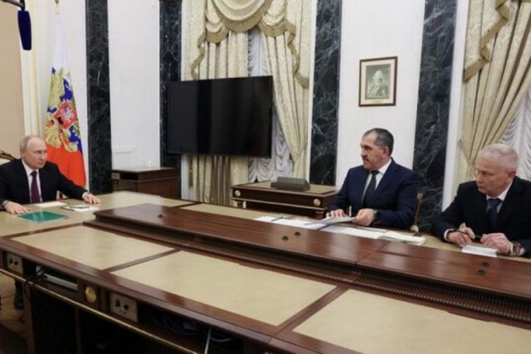 Putin, eski Wagner komutanı Troşev ile g&ouml;r&uuml;şt&uuml;