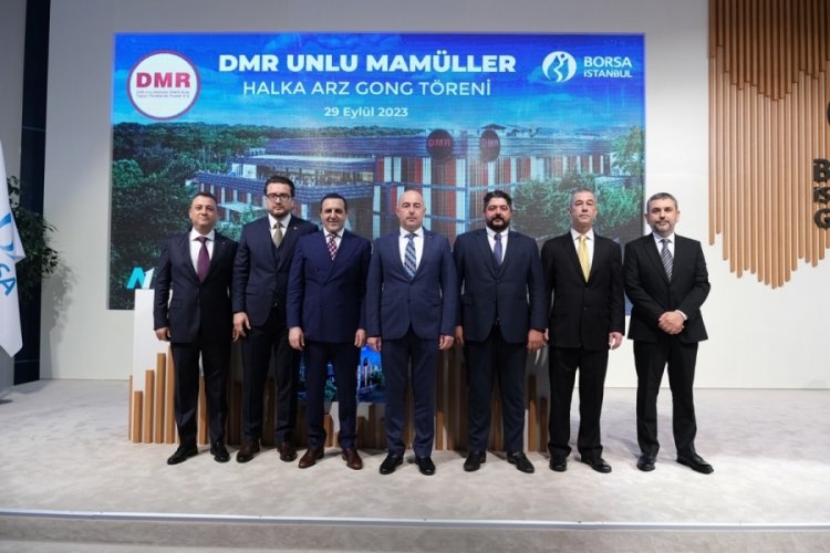 Borsa İstanbul'da gong DMR Unlu Mamuller i&ccedil;in &ccedil;aldı