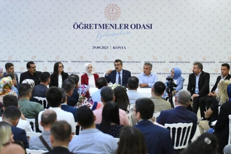 Bakan Tekin: &Ccedil;&ouml;z&uuml;me kavuşturamayacağımız bir konunun olmadığına inanıyorum