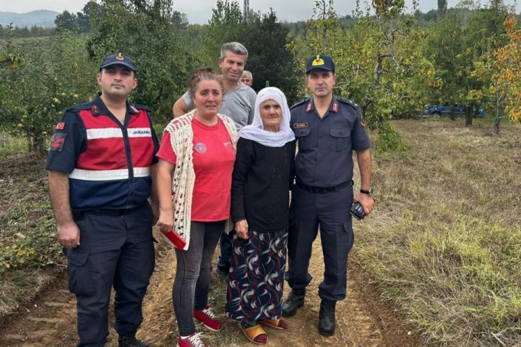 Bursa'da bağ evinden kaybolan şahıs jandarma ekipleri tarafından bulundu!