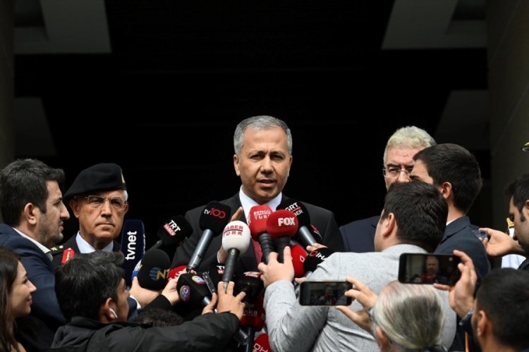 İ&ccedil;işlerine saldırı girişiminin ardından Bakan Yerlikaya'dan a&ccedil;ıklama
