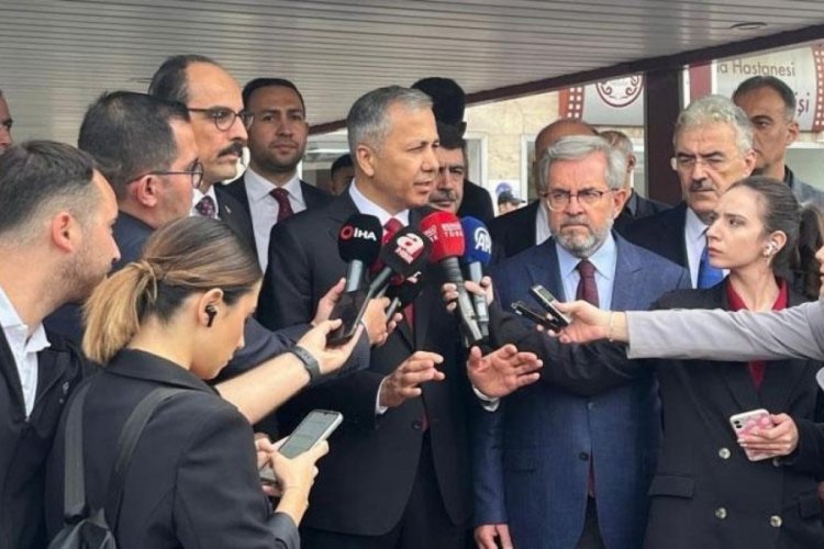Bakan Yerlikaya ve MİT Başkanı Kalın'dan yaralı polislere ziyaret
