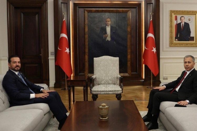 K&uuml;rşad Zorlu, Ali Yerlikaya'yı ziyaret etti