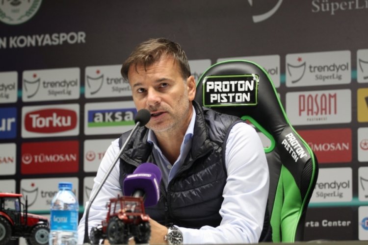 Konyaspor Teknik Direkt&ouml;r&uuml; Stanojevic: B&uuml;t&uuml;n sorunları &ccedil;&ouml;zeceğime inanıyorum