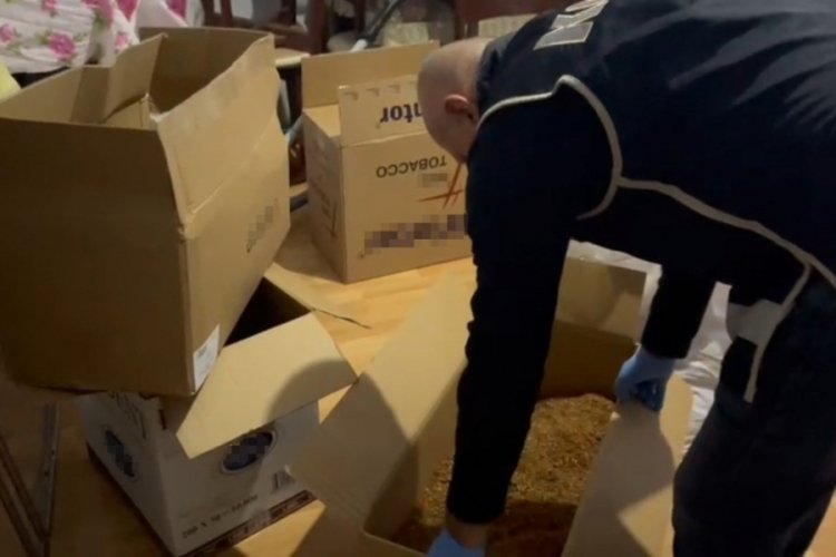 Samsun'da 39 bin 200 makaron ele ge&ccedil;irildi