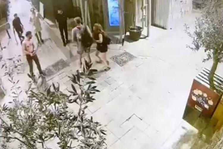 İstanbul'da sevgililere gece kul&uuml;b&uuml; &ccedil;alışanlarından &ccedil;ivili sopalı saldırı!