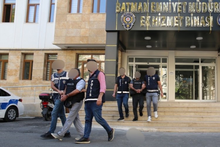 Batman'daki cinayet zanlısı 3 kişi tutuklandı