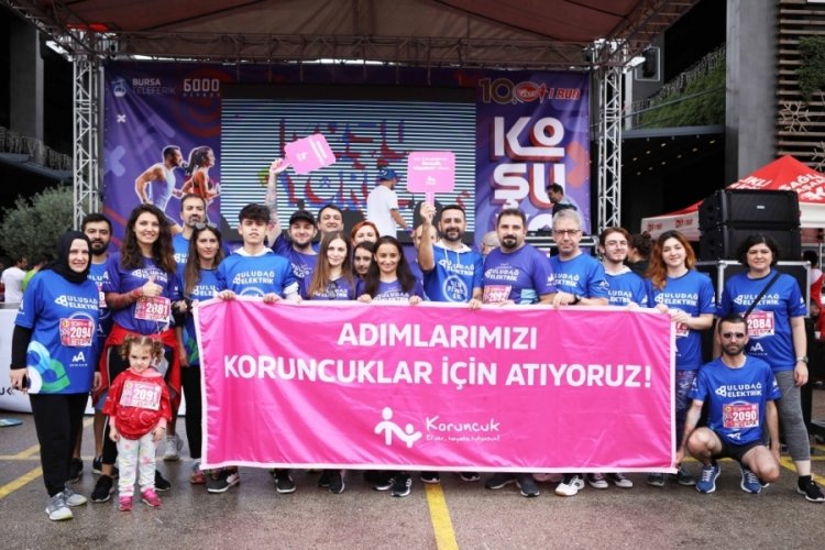 Uludağ Elektrik, "Hayalim Okul" Projesi i&ccedil;in koştu