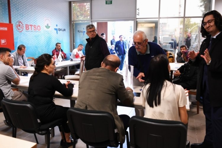 Bursa Osmangazi'de istihdam buluşmaları devam ediyor