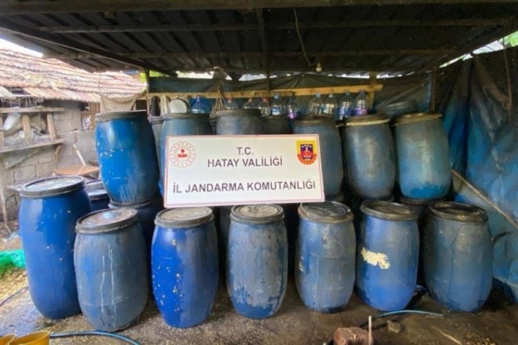 Hatay'da ka&ccedil;ak i&ccedil;ki operasyonu