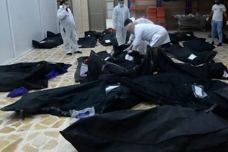 Irak'taki d&uuml;ğ&uuml;n salonunda &ccedil;ıkan yangın faciasında can kaybı arttı