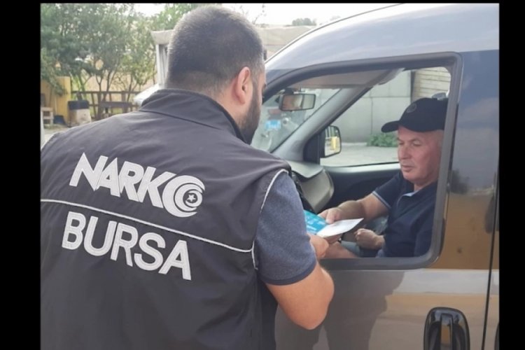 Bursa'da Narkotik Şube M&uuml;d&uuml;rl&uuml;ğ&uuml; vatandaşları bilgilendirdi