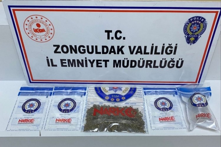Zonguldak'ta uyuşturucu operasyonu
