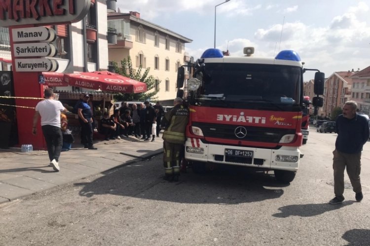 Ankara'da dumandan etkilenen itfaiye eri hayatını kaybetti!