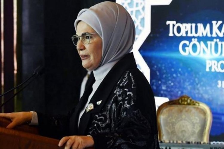 Emine Erdoğan: Her &ccedil;ocuğumuz sıcak yuvalara kavuşacaktır